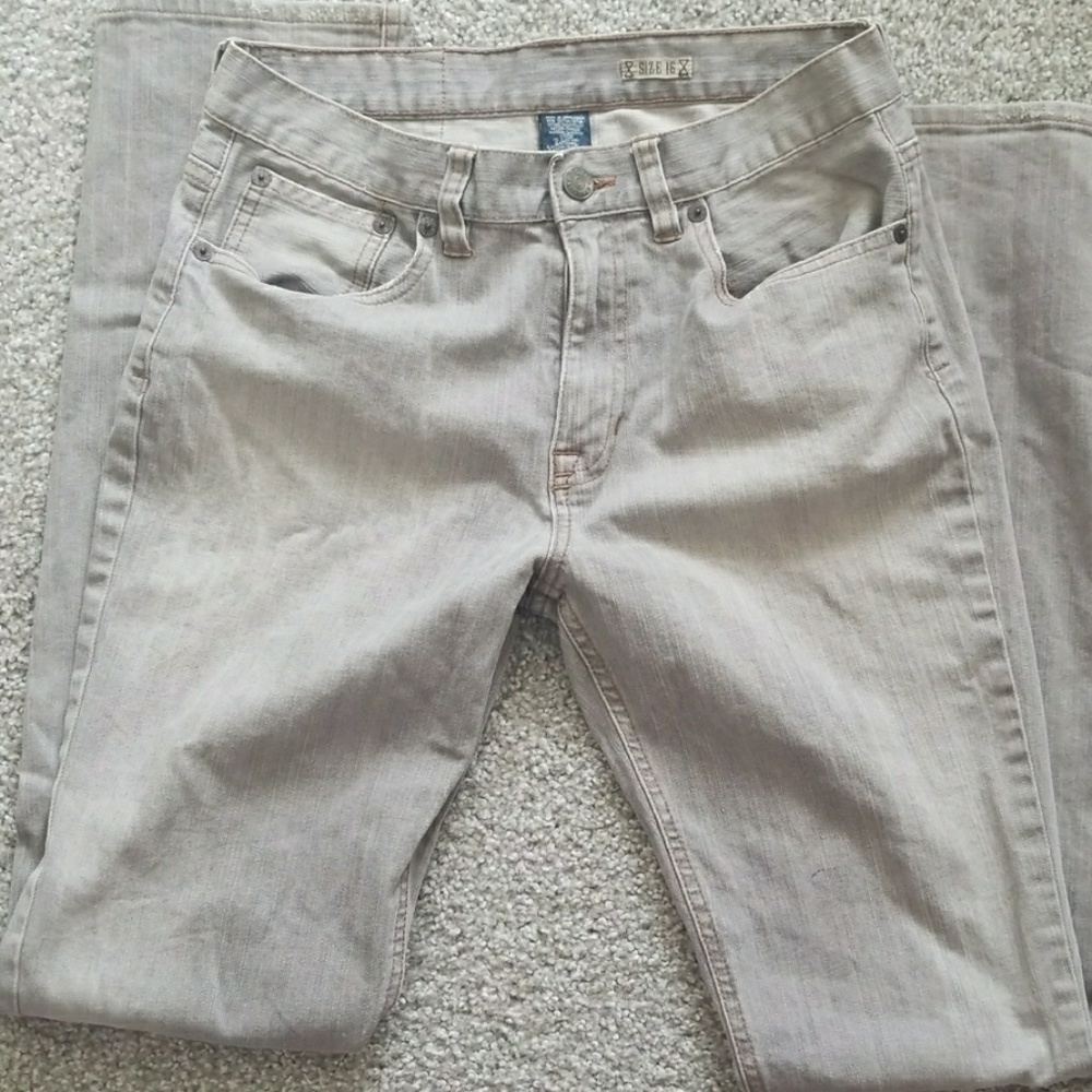 Boys grey skinny jeans